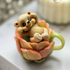 Чашка - бутон, форма силиконовая - миниатюра 8