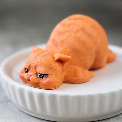 Кот Батон, форма силиконовая