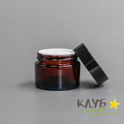 Банка для крема (темное стекло), 30 мл