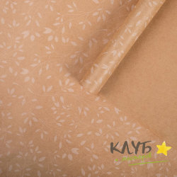 Крафт бумага "Лепестки" 50х70 см