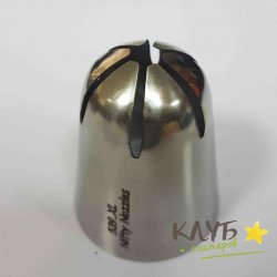 Кондитерская насадка Закрытая звезда 25 мм №539 Роза Джаз размер XL