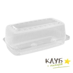 Контейнер пластиковый для рулета 23х11х9 см