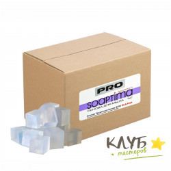Прозрачная мыльная основа Soaptima PRO/Соаптима ПРО КОРОБ, 10 кг