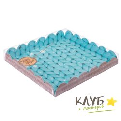 Коробка с пластиковой крышкой "Тепла и уюта этой зимой", 21х21х3 см