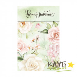 Клапан "Гортензии и розы", 10х12 см (набор 5 шт.)