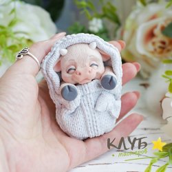 Бычок в конверте, форма из пищевого силикона