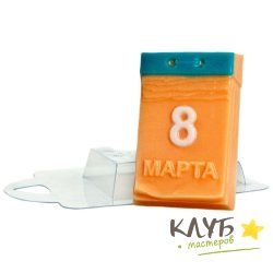 Календарь 8 Марта 2, форма  пластиковая, форма  пластиковая