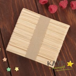 Палочки деревянные для мороженого 48-50 шт.