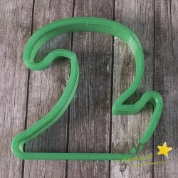Форма для пряников "Цифра 2" (8 см)