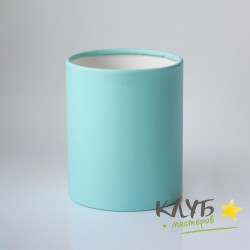 Шляпная коробка без крышки "Лагуна", 10х10 см