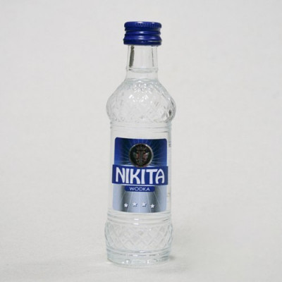 Бутылка водки Nikita, форма силиконовая