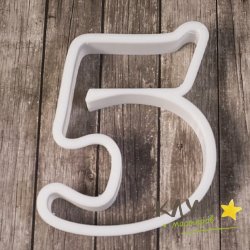 Форма для пряников "Цифра 5" (9 см)