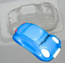 Автомобиль, форма пластиковая