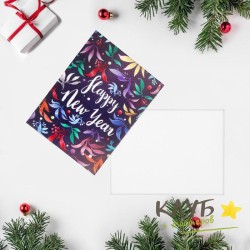 Открытка "Happy", 8х6 см
