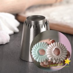 Насадка кондитерская Султан открытая звезда (Китай)