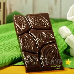 Шоколад какао дольки, форма пластиковая