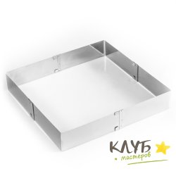 Квадрат с регулировкой размера 16-30 см, h=10 см