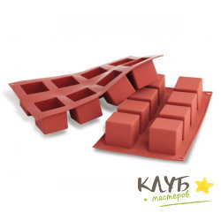 "Кубики" 5 см, h=5 см, 8 ячеек, форма силиконовая