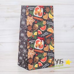 Пакет бумажный "Счастливых моментов. Пряности", 10х19,5х7 см