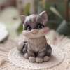 Котенок Сема, форма из пищевого силикона - миниатюра 6