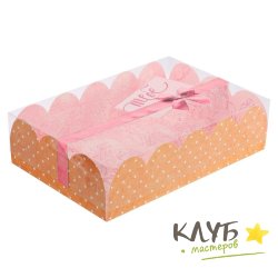 Коробка с пластиковой крышкой "Очарование. Тебе", 30 х 20 х 8 см