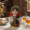 Матрешка Барышня, форма силиконовая - миниатюра 12
