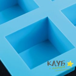 Квадрат глубокий 1 шт., форма силиконовая