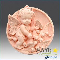 Фея с ландышами, форма силиконовая
