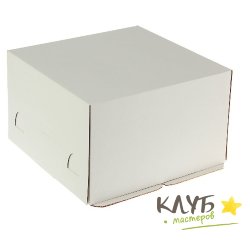 Коробка для торта (гофрокартон) 30х30х19 см
