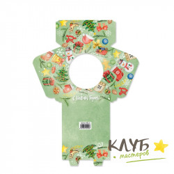 Коробка для купола Батискаф "Классический Новый год"