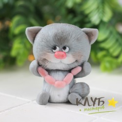 Кот Сосискин, форма силиконовая