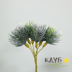 Зелень для мыльных букетов "Мини-елочка" 6 шт.