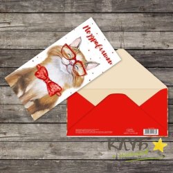 Конверт для денег "Поздравляшки", 16,5х8 см