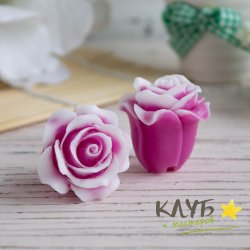 Мини-бутон розы, форма из пищевого силикона