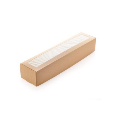 Коробка универсальная крафт 35x8x6 см