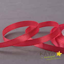 Лента атласная "Коралловая 10 мм", 23 м