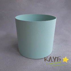 Кашпо круглое "тиффани" d=14,5, h=13,5 см.