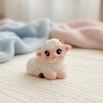 Овечка Кудряшка, форма силиконовая