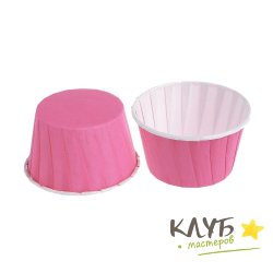 Капсулы усиленные Polca Dot Розовые 5х4 см