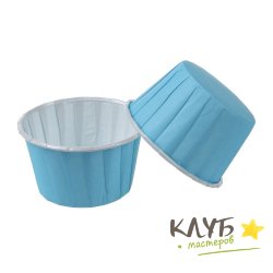 Капсулы усиленные Polca Dot Светло-голубые 5х4 см