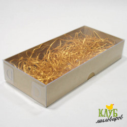 Коробка с дном крафт 24*11*4.5 см