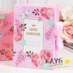 Коробка «Love forever», 19,5х6,5х14,5 см