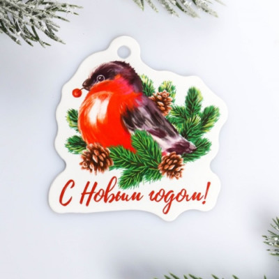 Ярлычок "Снегирь" набор 5 шт.