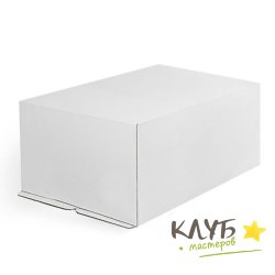 Коробка для торта (гофрокартон) 30х40х26 см