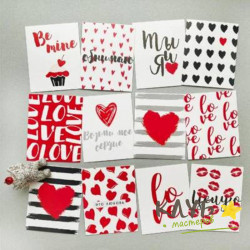 Открытка "Love", 8х10 см.