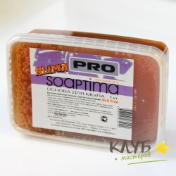 Цветная мыльная основа Яшма (светло-коричневая) Soaptima PRO/Соаптима ПРО , 1 кг