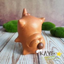 Кот без комплексов, форма из пищевого силикона