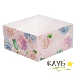 Коробка с пластиковой крышкой "Хороший день", 12х6х11,5 см