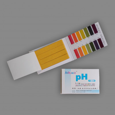 Бумага индикаторная универсальная, pH 1 - 14, 80 шт.