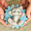 Котик Васька 2D, форма силиконовая - миниатюра 6